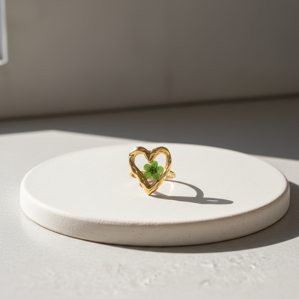 Stainless Steel Eternal Flower Ring